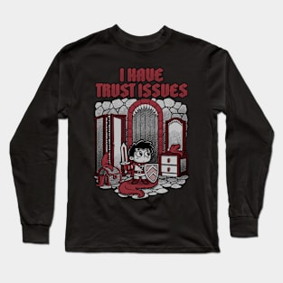 RPG Mimic Trust Issues - Cute Funny Adventure Long Sleeve T-Shirt